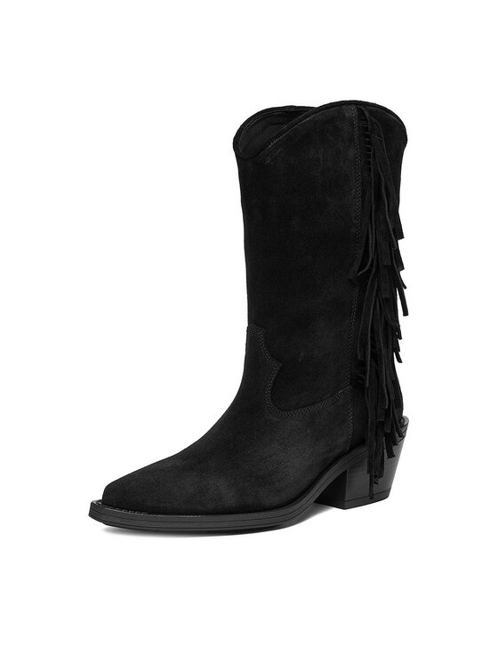 Badura Badura Cizme și botine cowboy EO-CHANA-5036 Negru