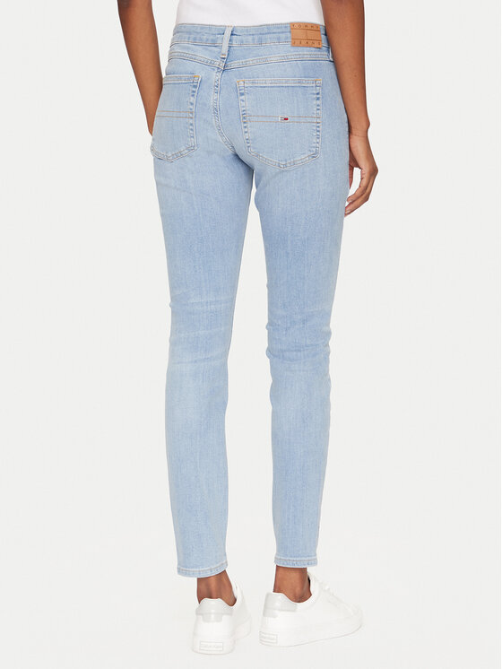 Tommy Jeans Tommy Jeans Traperice Spohie DW0DW20649 Plava Skinny Fit