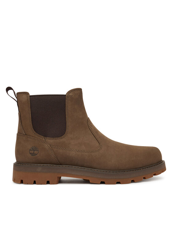 Timberland Timberland Kotníková obuv s elastickým prvkem Britton Road TB0A6A4WEM51 Hnědá
