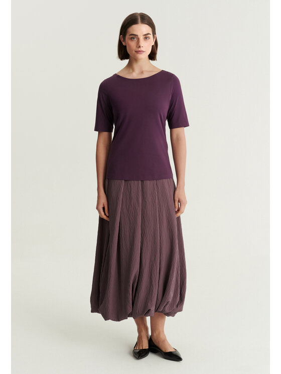 TATUUM TATUUM Bluzka MIKAJO Fioletowy Classic Fit