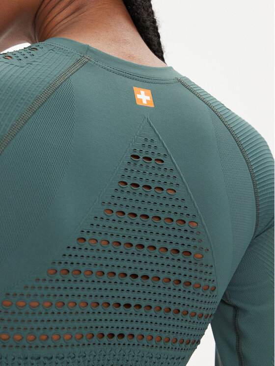 Brubeck Brubeck Технічна футболка LC1002W Зелений Slim Fit