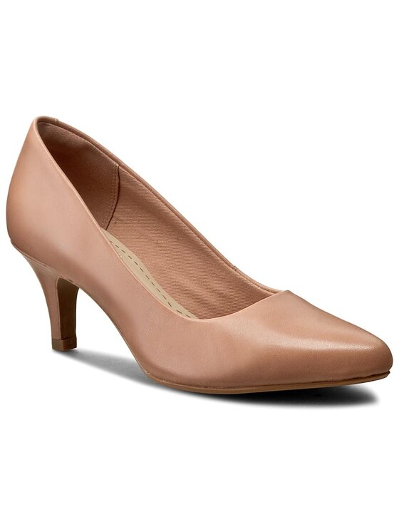 Clarks Szpilki Isidora Faye 261230254 Br zowy Modivo.pl