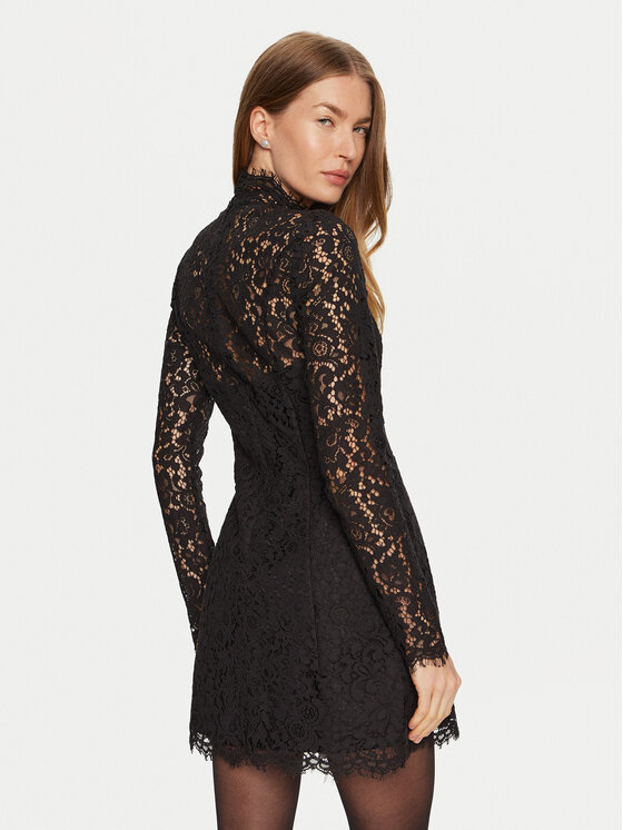 BARDOT BARDOT Φόρεμα κοκτέιλ 59615DB Μαύρο Slim Fit