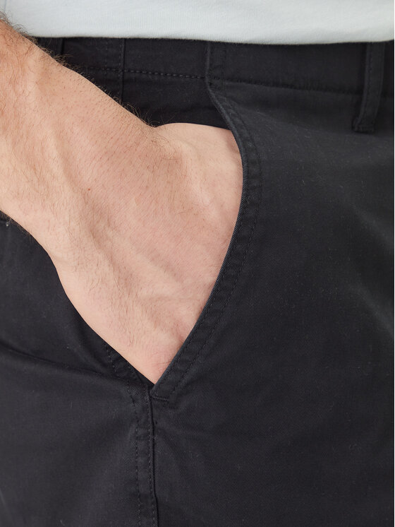 Calvin Klein Jeans Calvin Klein Jeans Szövet rövidnadrág LV04RF617G Fekete Regular Fit