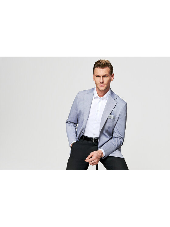 Pako Lorente Pako Lorente Marynarka P26SF-3X-016 Niebieski Slim Fit
