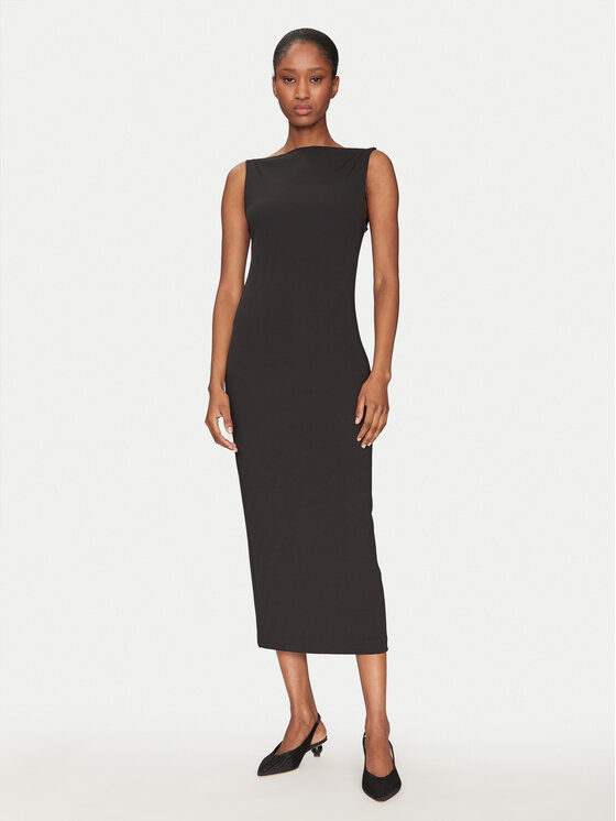 DAY BIRGER ÉT MIKKELSEN DAY BIRGER ÉT MIKKELSEN Sukienka koktajlowa Myholm DAY65243735 Czarny Slim Fit
