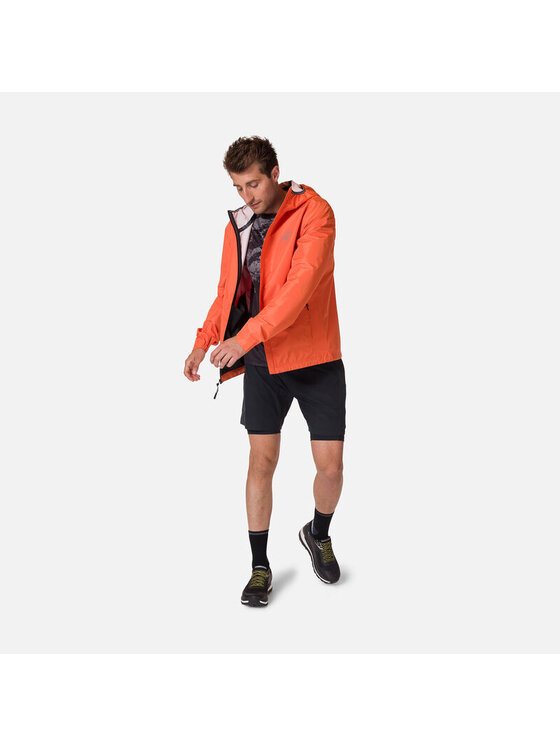 Rossignol Rossignol Kurtka przeciwdeszczowa Skpr Active Jkt Pomarańczowy Regular Fit