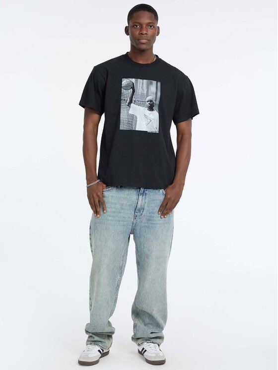 Guess Jeans Guess Jeans T-Shirt 180062 Czarny Classic Fit