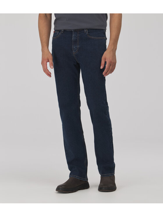 Lee Cooper Lee Cooper Jeansy LC118 Granatowy Regular Fit