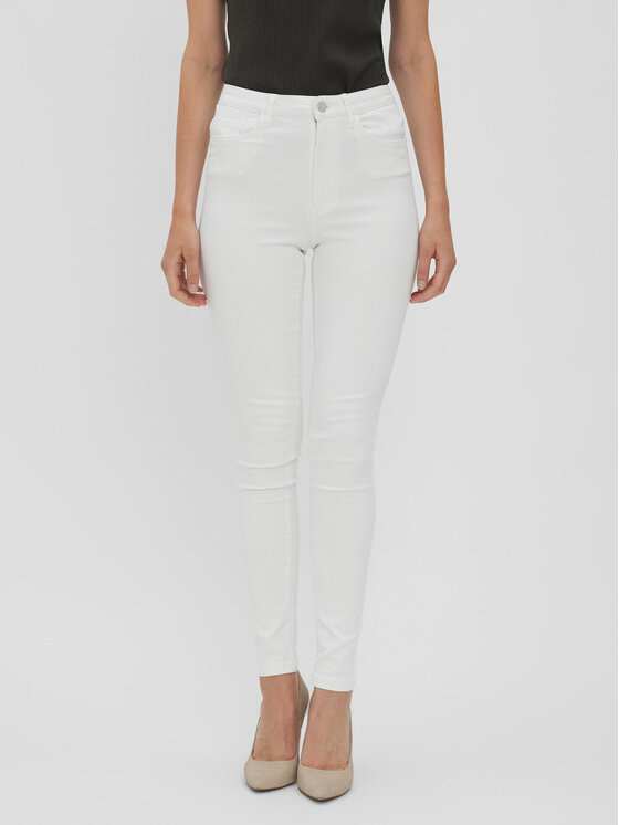 Vero Moda Vero Moda Farmer Sophia 10262685 Fehér Skinny Fit