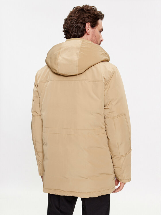 BOSS Boss Giubbotto piumino Dadico 50499371 Beige Regular Fit
