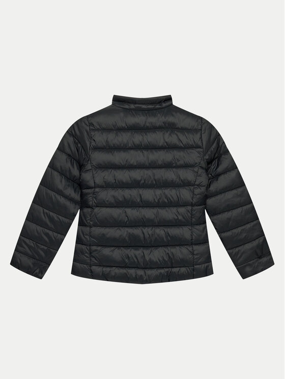 4F 4F Μπουφάν μεταβατικό 4FJWSS24TDJAF342 Μαύρο Regular Fit
