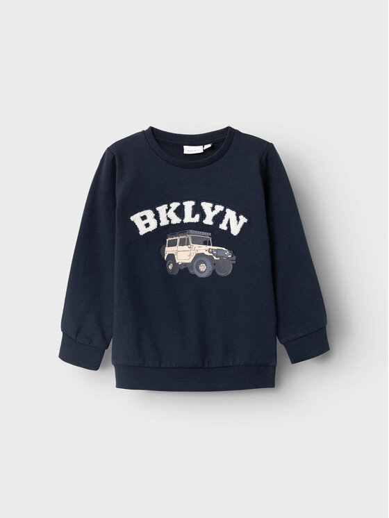 NAME IT Bluză 13219396 Bleumarin Regular Fit
