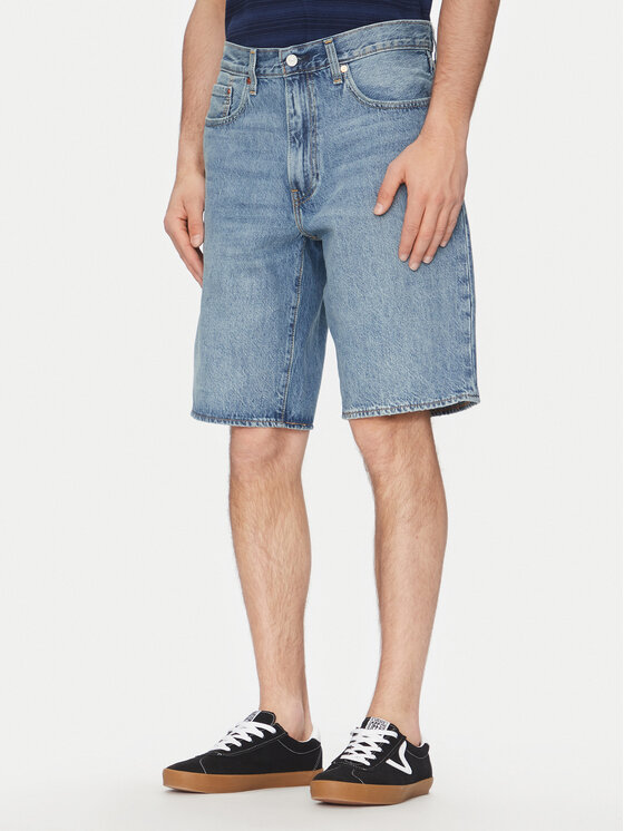 Levi's® Levi's® Pantaloni scurți de blugi 478™ 001JM-0005 Albastru Baggy Fit