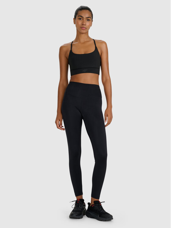 4F 4F Legíny MULTI ACTIVE Čierna Authentic Slim Fit