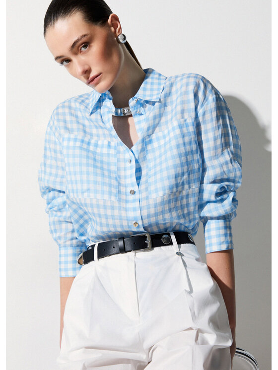 Liu Jo Liu Jo Camicia WA6302T9426P9242 Blu Regular Fit