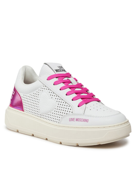 LOVE MOSCHINO LOVE MOSCHINO Снікерcи JA15274G1IJC410B Білий