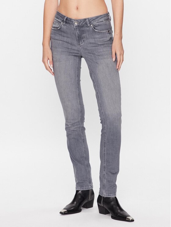 Liu Jo Jeans Hlače UF3016 D4811 Siva Slim Fit