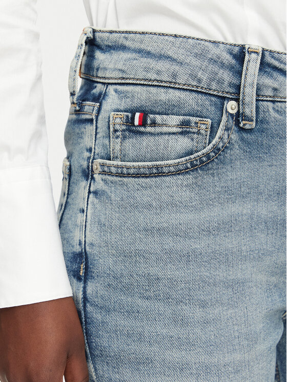 Tommy Hilfiger Tommy Hilfiger Džínsy New Doreen WW0WW49968 Modrá Slim Fit