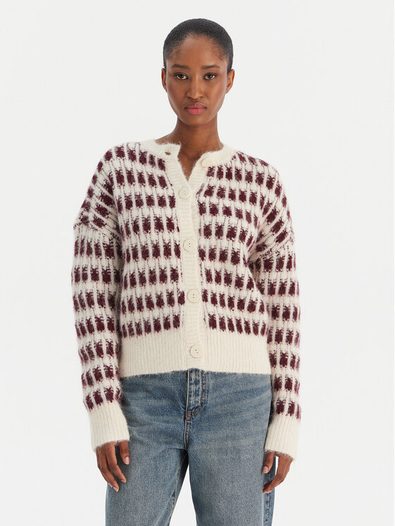 Vero Moda Vero Moda Kardigán Lisa 10336622 Béžová Regular Fit