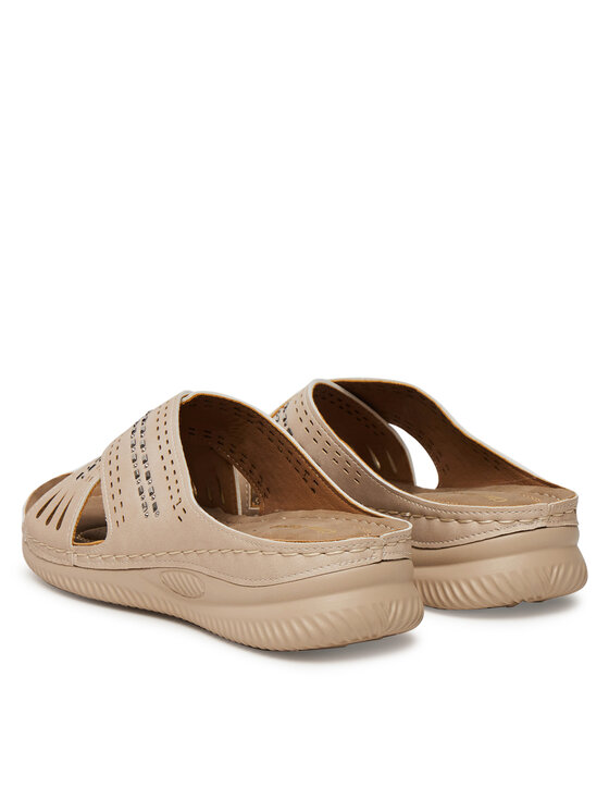 Clara Barson Clara Barson Ciabatte WYL05010-08 Beige