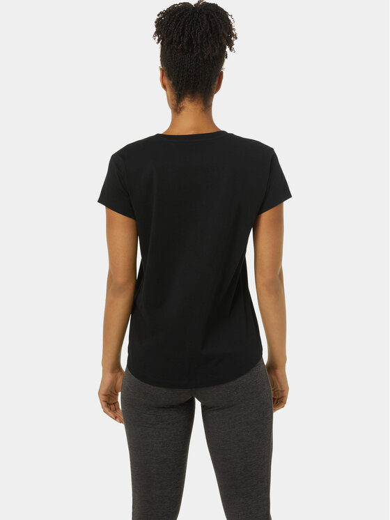 Asics Asics Φανελάκι τεχνικό Asics Big Logo Tee Iii 2032C411 Μαύρο Ahletic Fit