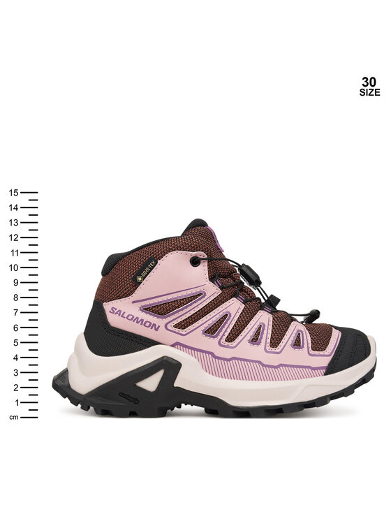 Salomon Salomon Scarpe da trekking X Ultra Mid Gtx L49109500 Bordeaux