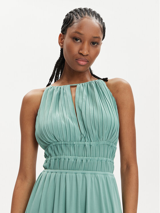 YAS YAS Sukienka koktajlowa Olinda 26032460 Zielony Regular Fit