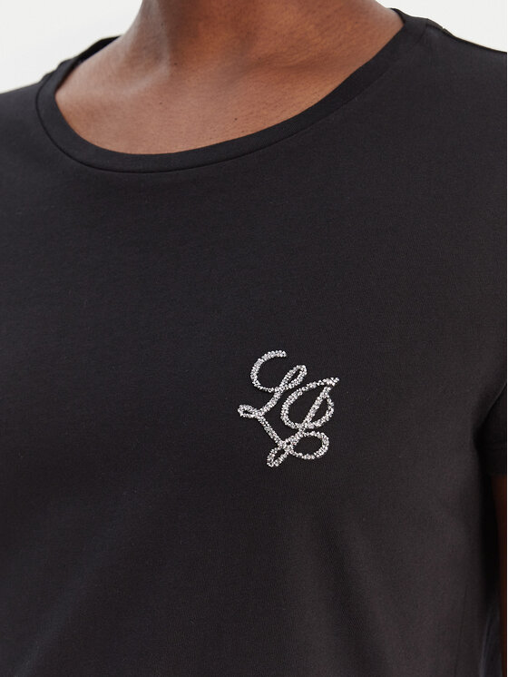 Liu Jo Sport Liu Jo Sport Тишърт TA6056 JS923 Черен Regular Fit