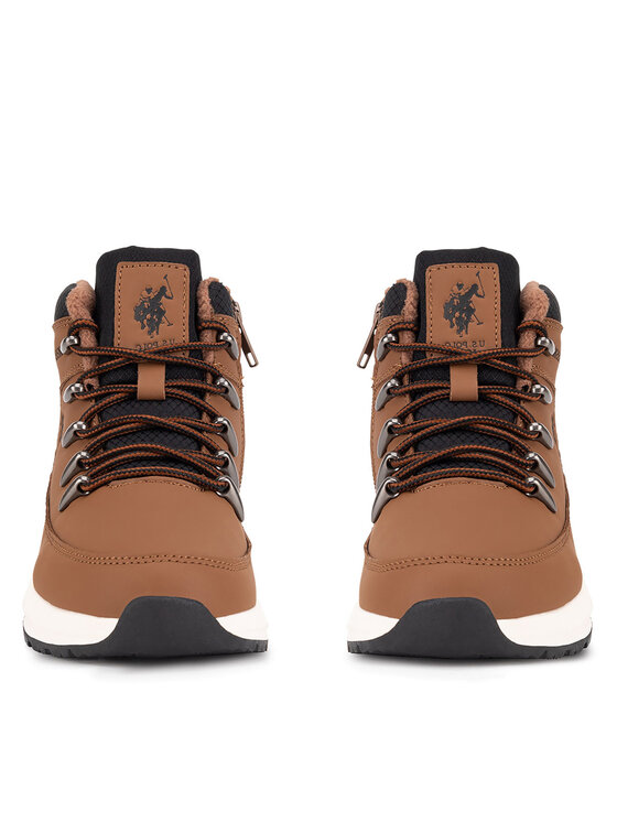 U.S. Polo Assn. U.S. Polo Assn. Gležnjarji LUKAS001K/DYT1 Rjava