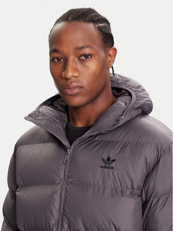 adidas adidas Пуховик Tonal JX4122 Сірий Regular Fit