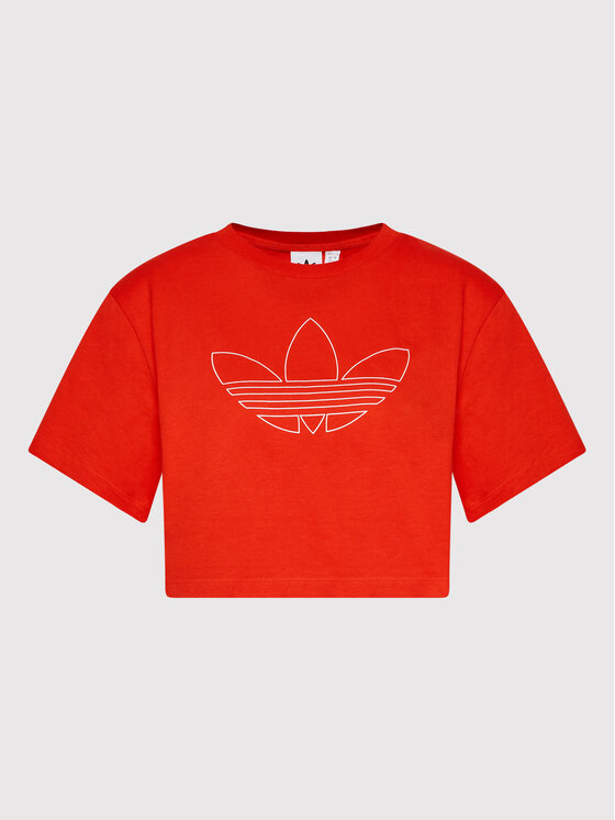 adidas adidas Футболка HK5175 Червоний Loose Fit