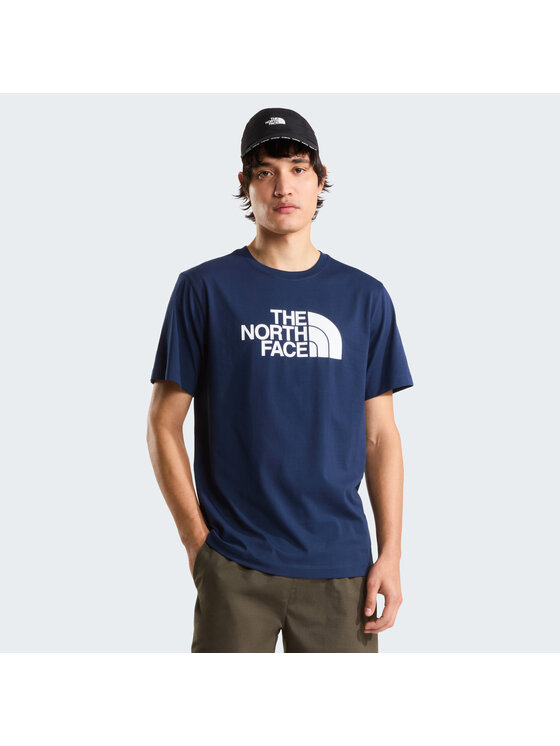 The North Face The North Face T-Shirt Evolution Half Dome Tee Granatowy Regular Fit