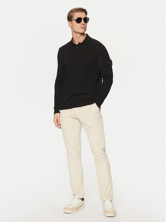 Stone Island Stone Island Pulover 8115571FC Negru Regular Fit