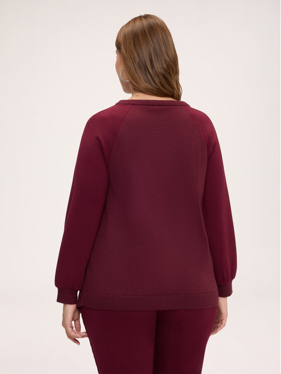 Fiorella Rubino Fiorella Rubino Maglione M445L008712N036 Bordeaux Regular Fit