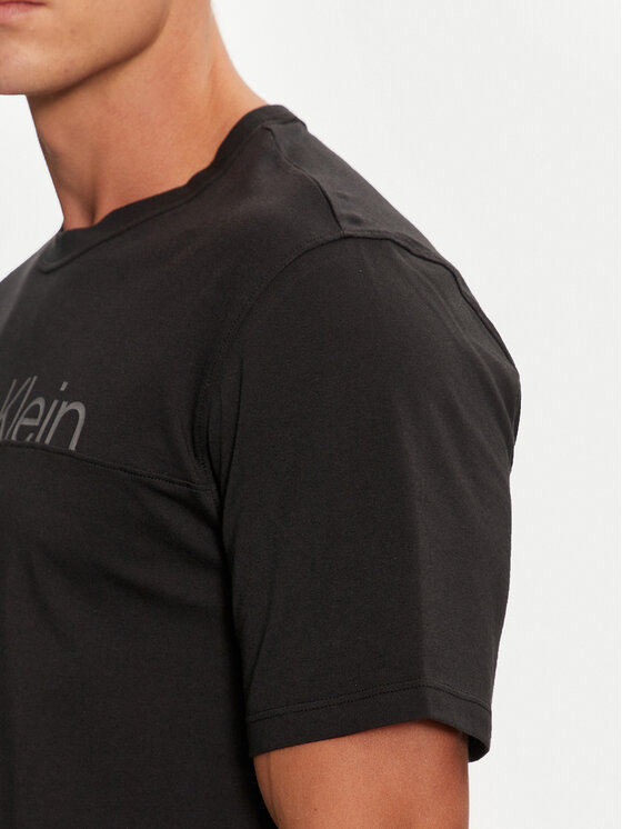 Calvin Klein Performance Calvin Klein Performance T-Shirt 00GMF4K142 Czarny Regular Fit