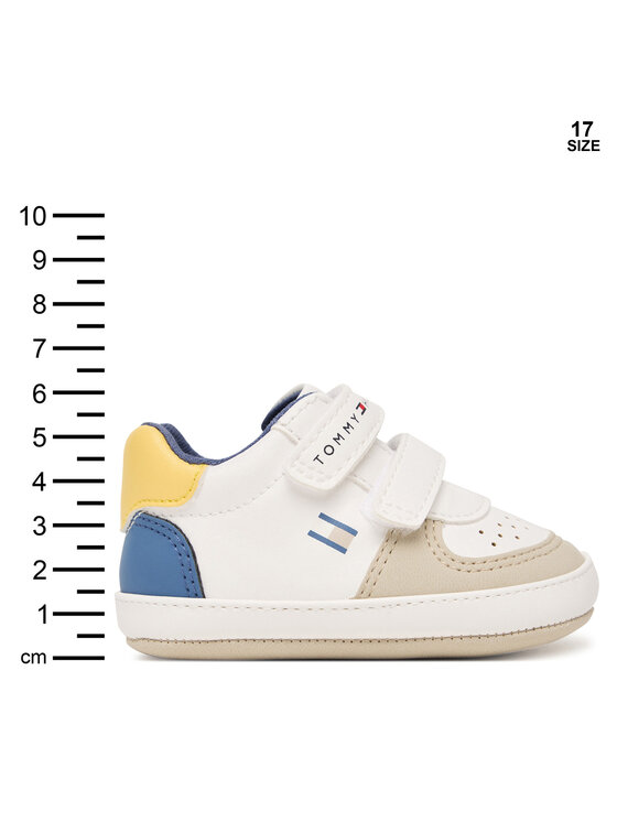 Tommy Hilfiger Tommy Hilfiger Tenisice Low Cut Velcro T0B9-34330-1755 Bijela