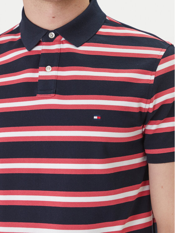 Tommy Hilfiger Tommy Hilfiger Polokošeľa 1985 MW0MW17770 Tmavomodrá Regular Fit