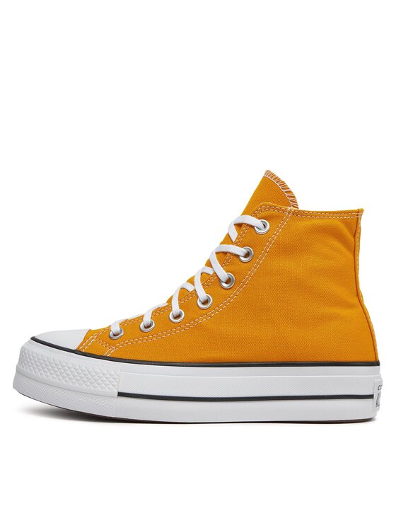 Converses jaunes hot sale