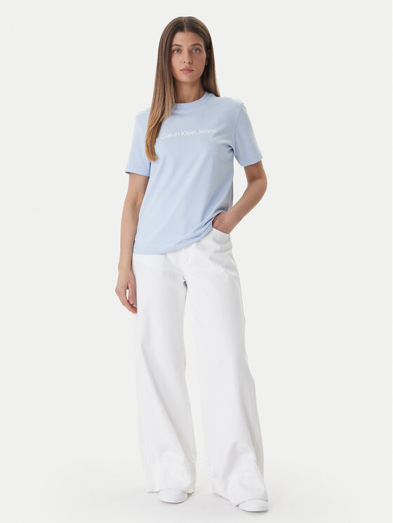 Calvin Klein Jeans Calvin Klein Jeans Tričko LV047C912G Modrá Regular Fit