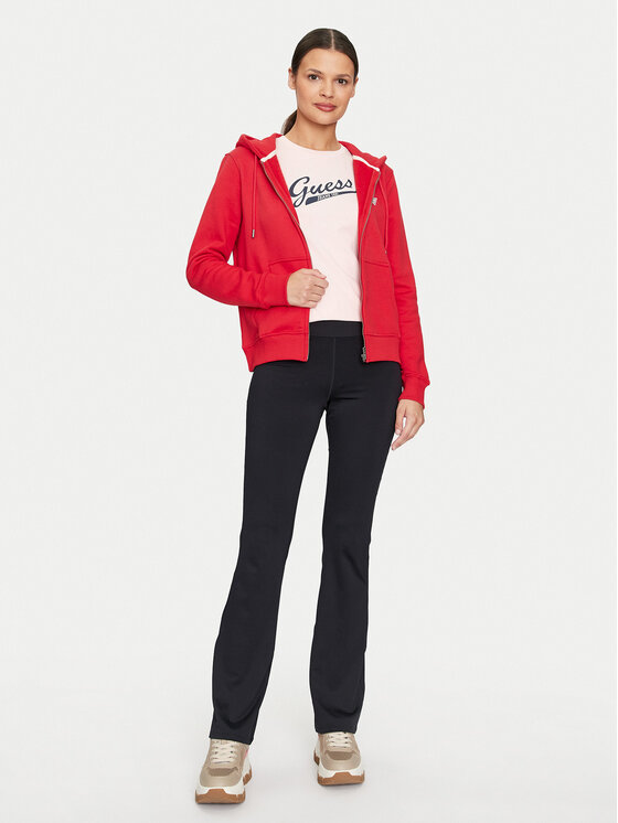 Guess Guess Džemperis W4YQ03 KC811 Raudona Regular Fit