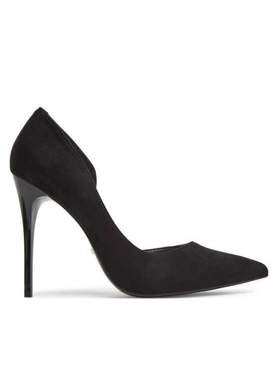 Pantofi cu toc subțire DeeZee DZ0024 Negru