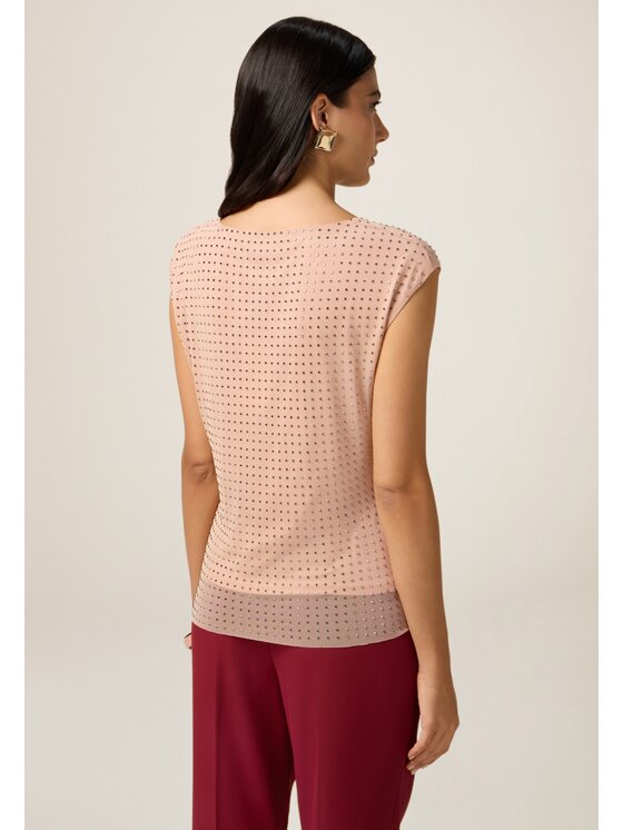 Oltre Oltre T-shirt G405J004199N006 Rosa Slim Fit