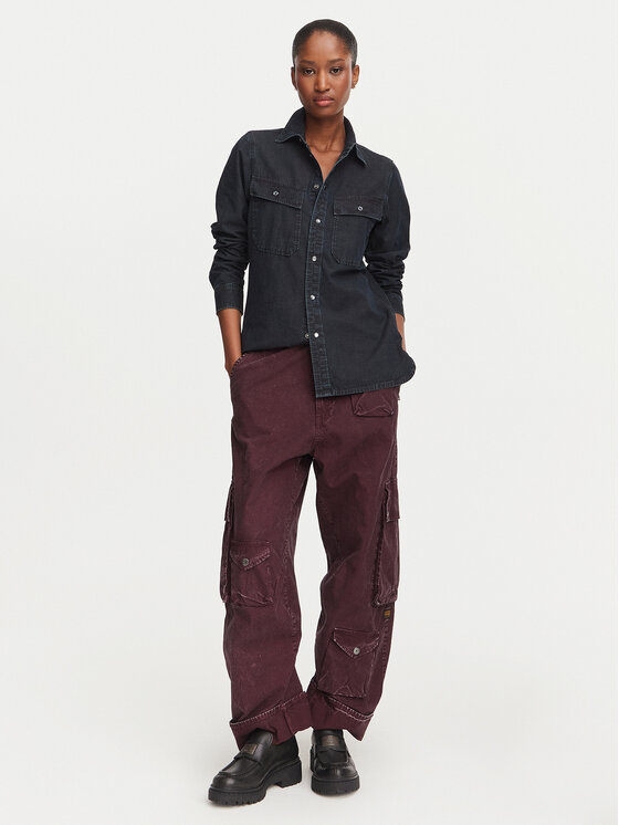 G-Star Raw G-Star Raw Košeľa D30440 E356 Tmavomodrá Regular Fit