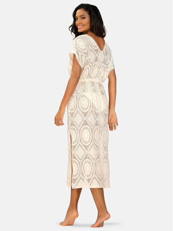 Feba Feba Vestito da spiaggia F120A Écru