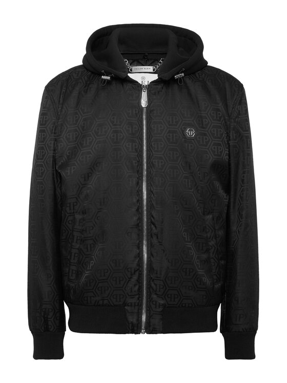 PHILIPP PLEIN PHILIPP PLEIN Bundy bomber 27017 Čierna Regular Fit
