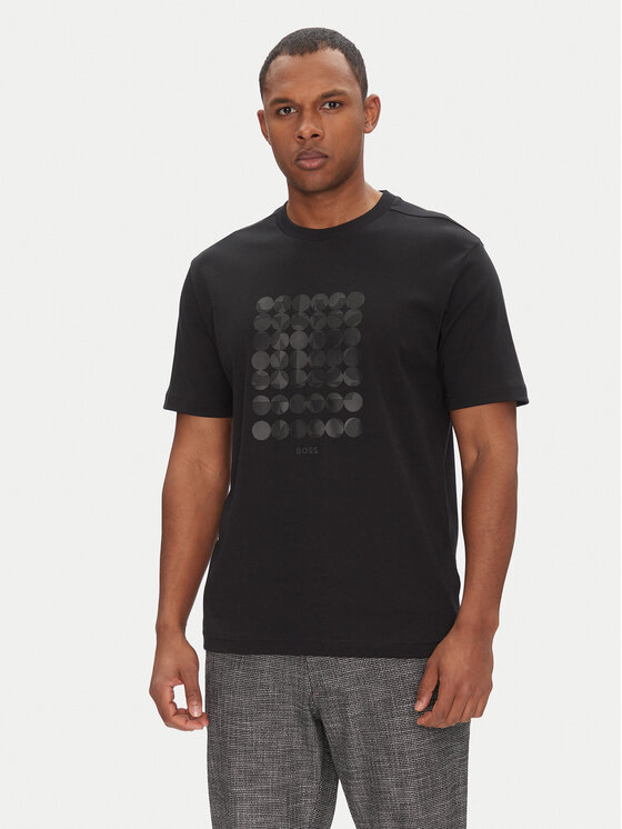 BOSS BOSS T-särk Tee Print Striped C 50537845 Must Relaxed Fit