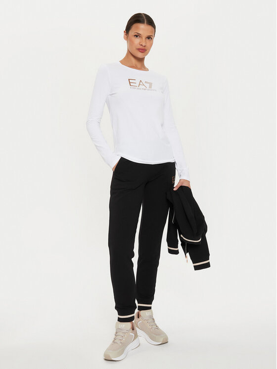 EA7 Emporio Armani EA7 Emporio Armani Блузка 6DTT09 TJQCZ 0186 Білий Slim Fit