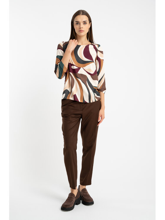 CLICK CLICK Μπλουζάκι 10-6939 Έγχρωμο Straight Fit