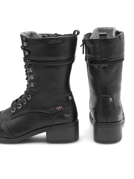 Mustang Mustang Stiefeletten 1402-501 Schwarz